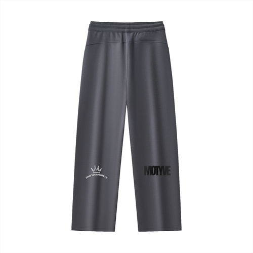 Essential Drawstring Straight-Leg Sweatpants