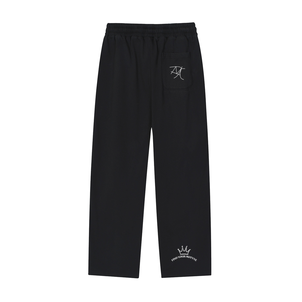 Reflection Striped Straight-Leg Sweatpants