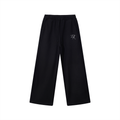 Contrast Tape Straight-Leg Sweatpants